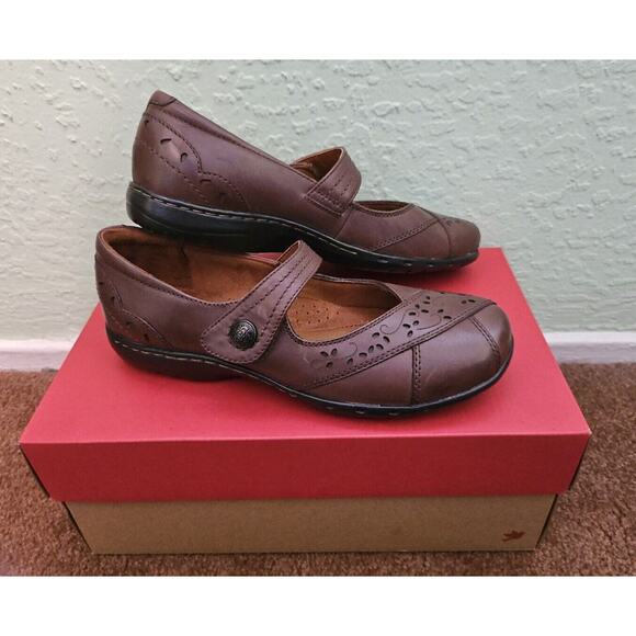 rockport cobb hill women's petra mary jane flat